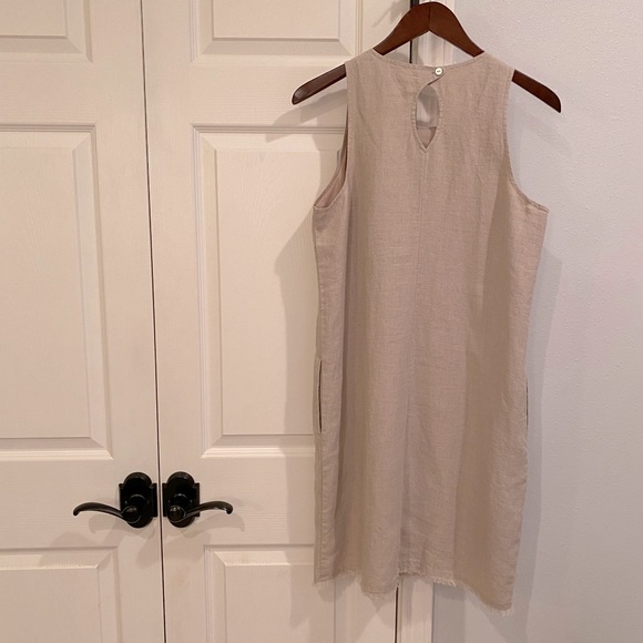 TOMMY BAHAMA Sleeveless Linen Dress w/ Pockets S - Picture 3 of 5